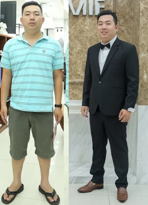 Trước & Sau may đo — Mon Amie