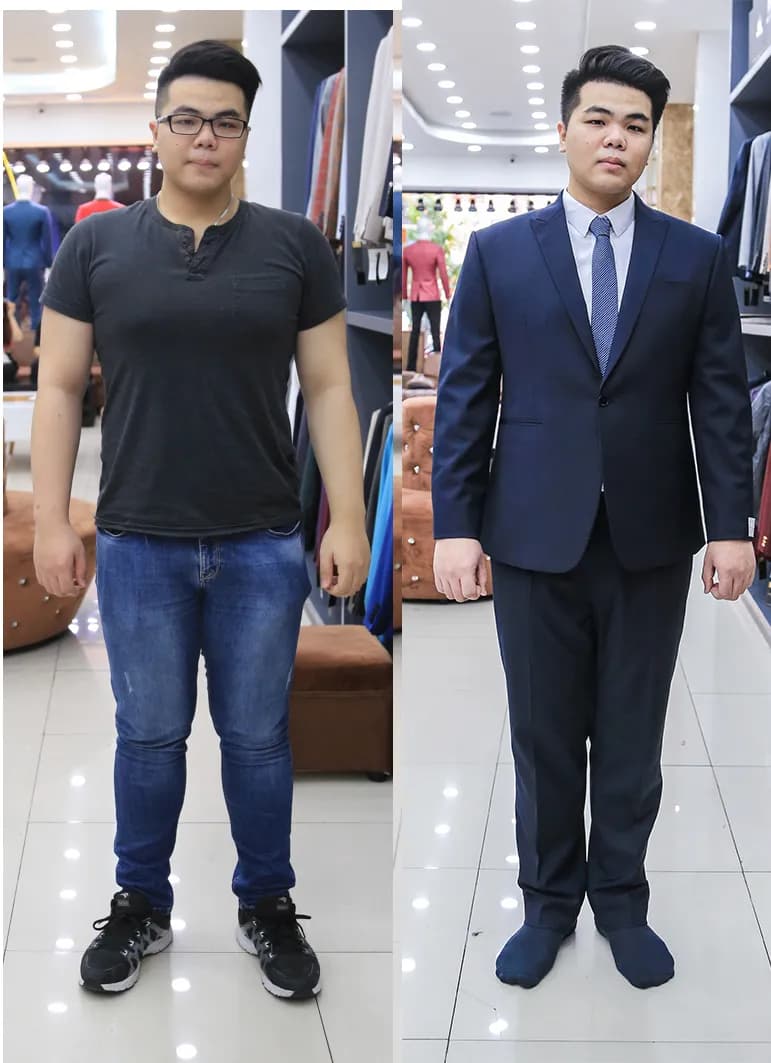 Trước & Sau may đo — Mon Amie