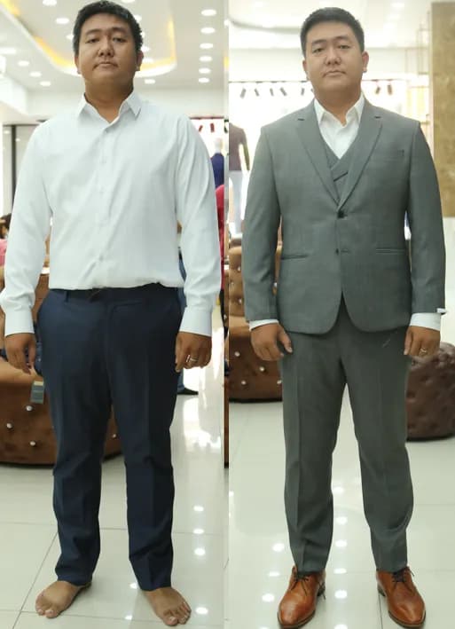 Trước & Sau may đo — Mon Amie