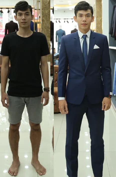 Trước & Sau may đo — Mon Amie