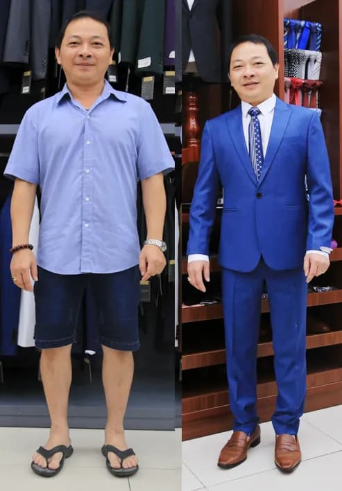 Trước & Sau may đo — Mon Amie