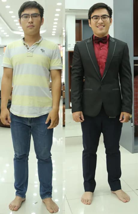 Trước & Sau may đo — Mon Amie