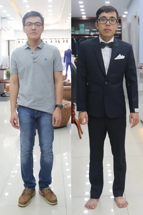 Trước & Sau may đo — Mon Amie