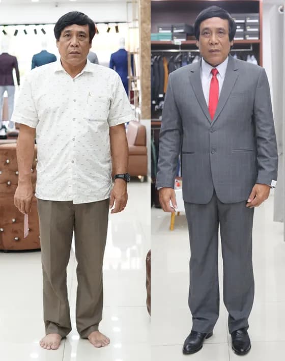 Trước & Sau may đo — Mon Amie