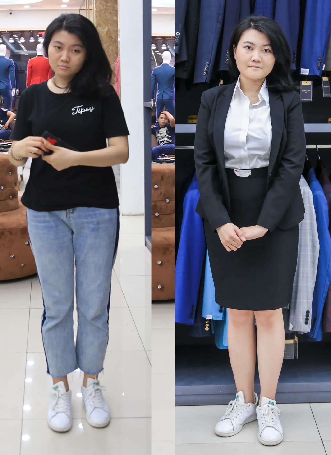 Trước & Sau may đo — Mon Amie