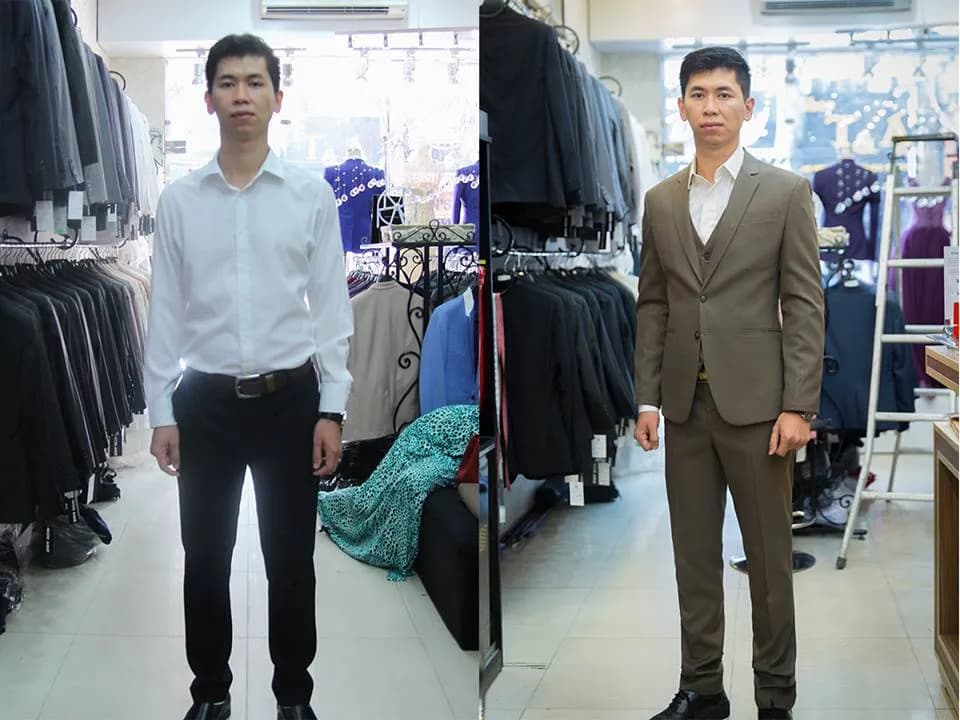 Trước & Sau may đo — Mon Amie