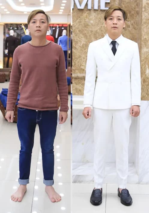 Trước & Sau may đo — Mon Amie