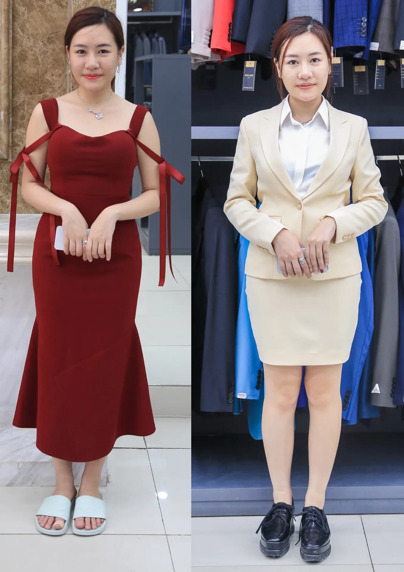 Trước & Sau may đo — Mon Amie