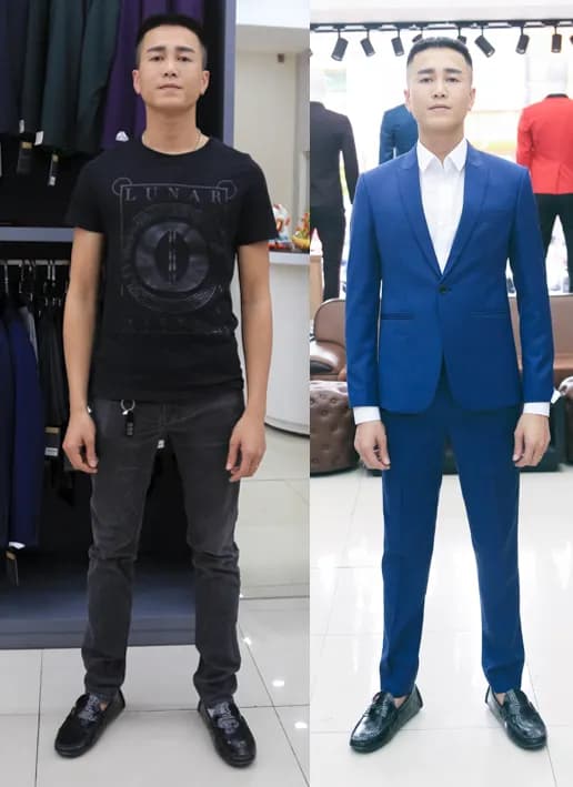 Trước & Sau may đo — Mon Amie