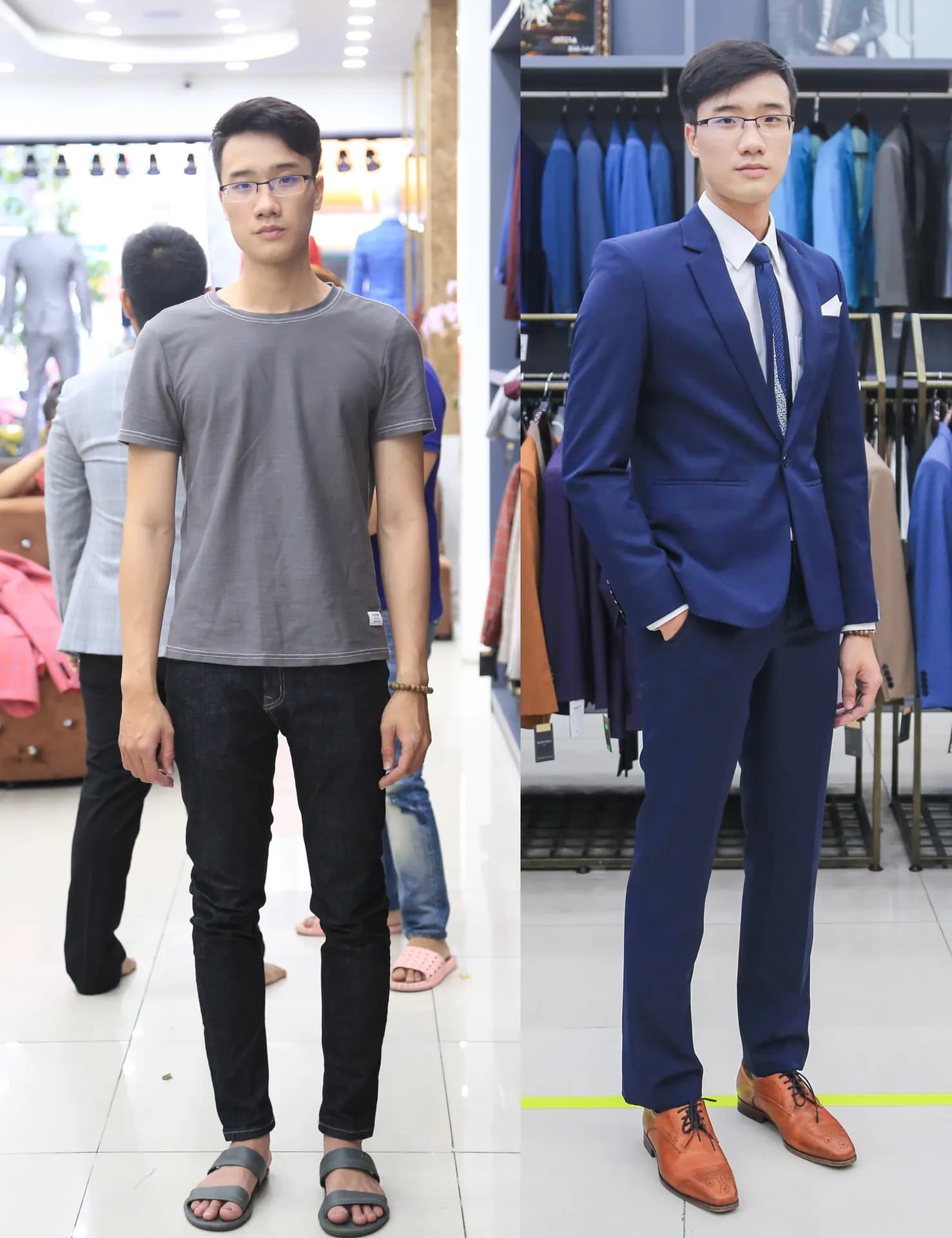 Trước & Sau may đo — Mon Amie
