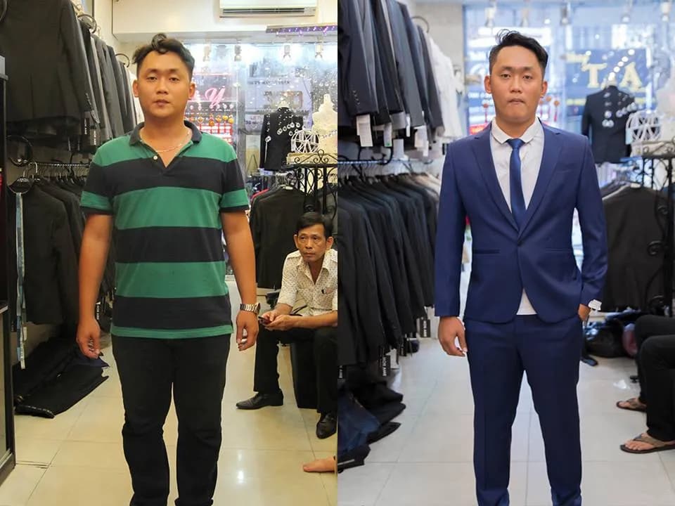 Trước & Sau may đo — Mon Amie