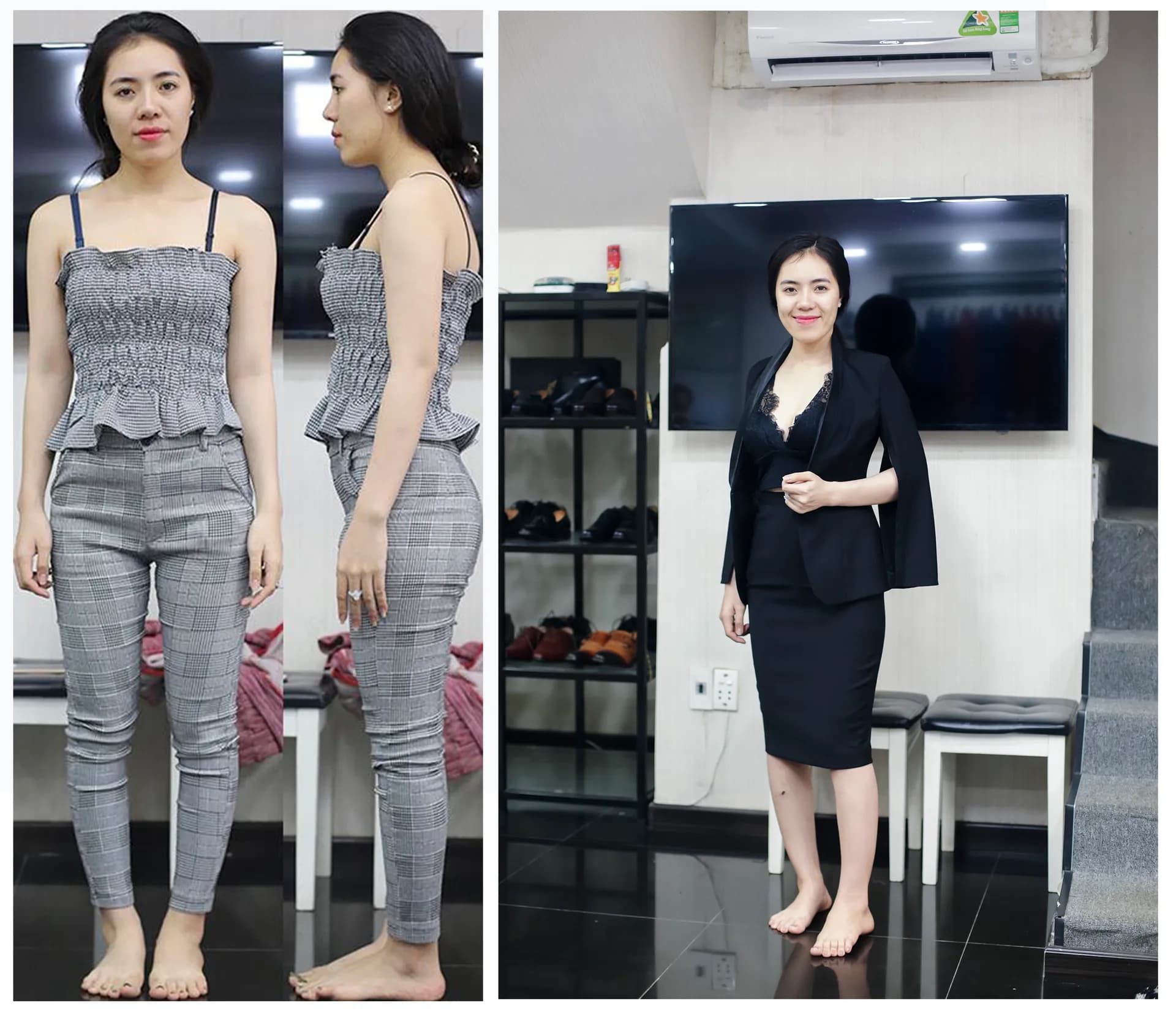 Trước & Sau may đo — Mon Amie