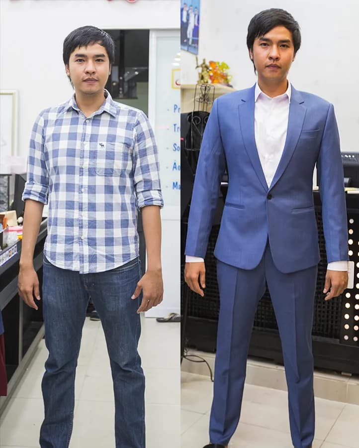 Trước & Sau may đo — Mon Amie