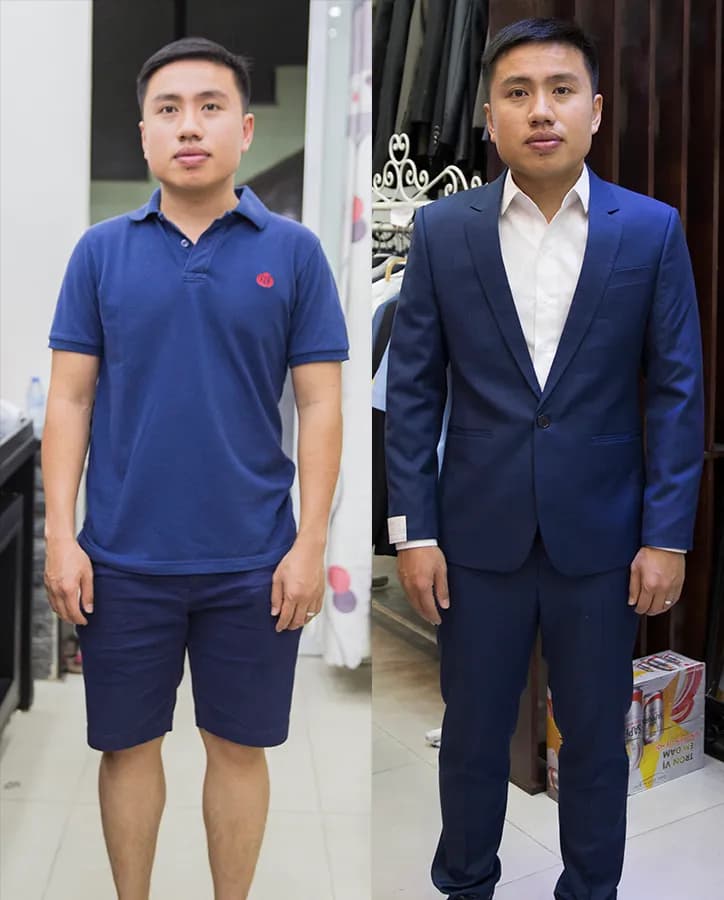 Trước & Sau may đo — Mon Amie