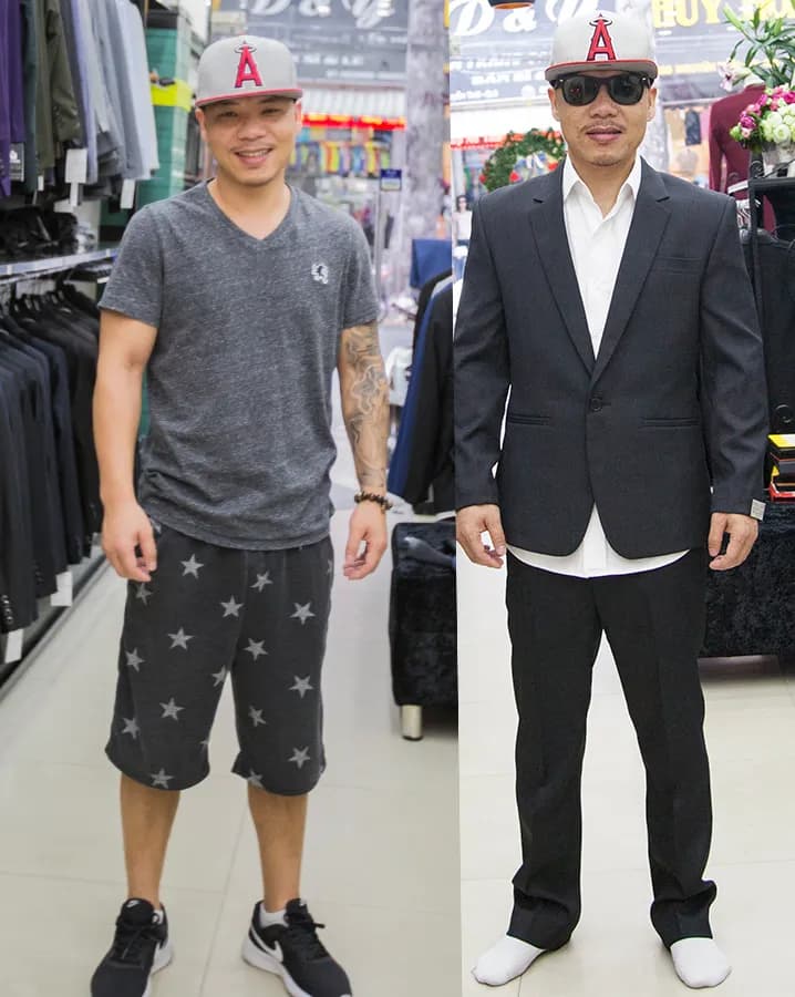 Trước & Sau may đo — Mon Amie