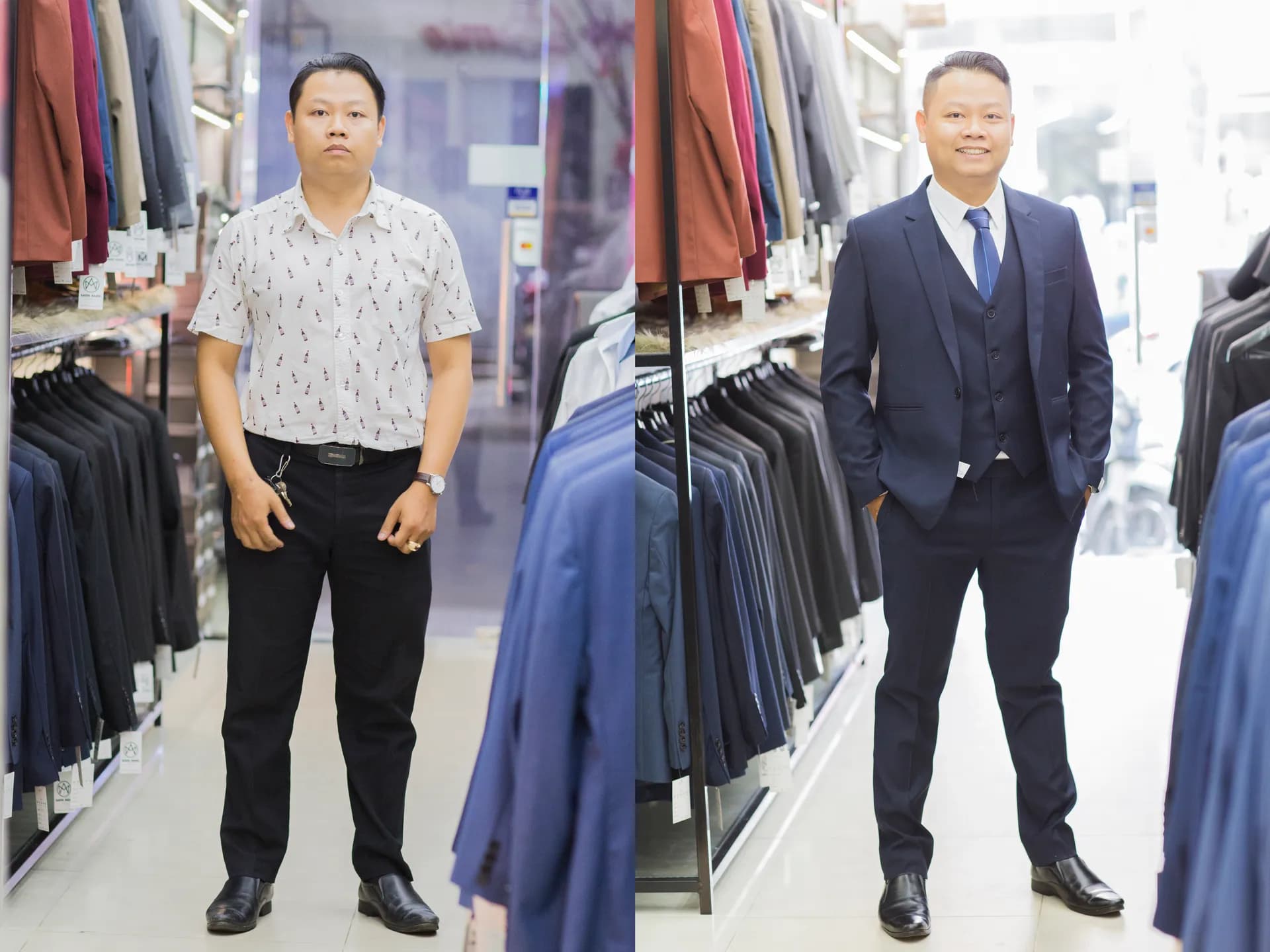 Trước & Sau may đo — Mon Amie