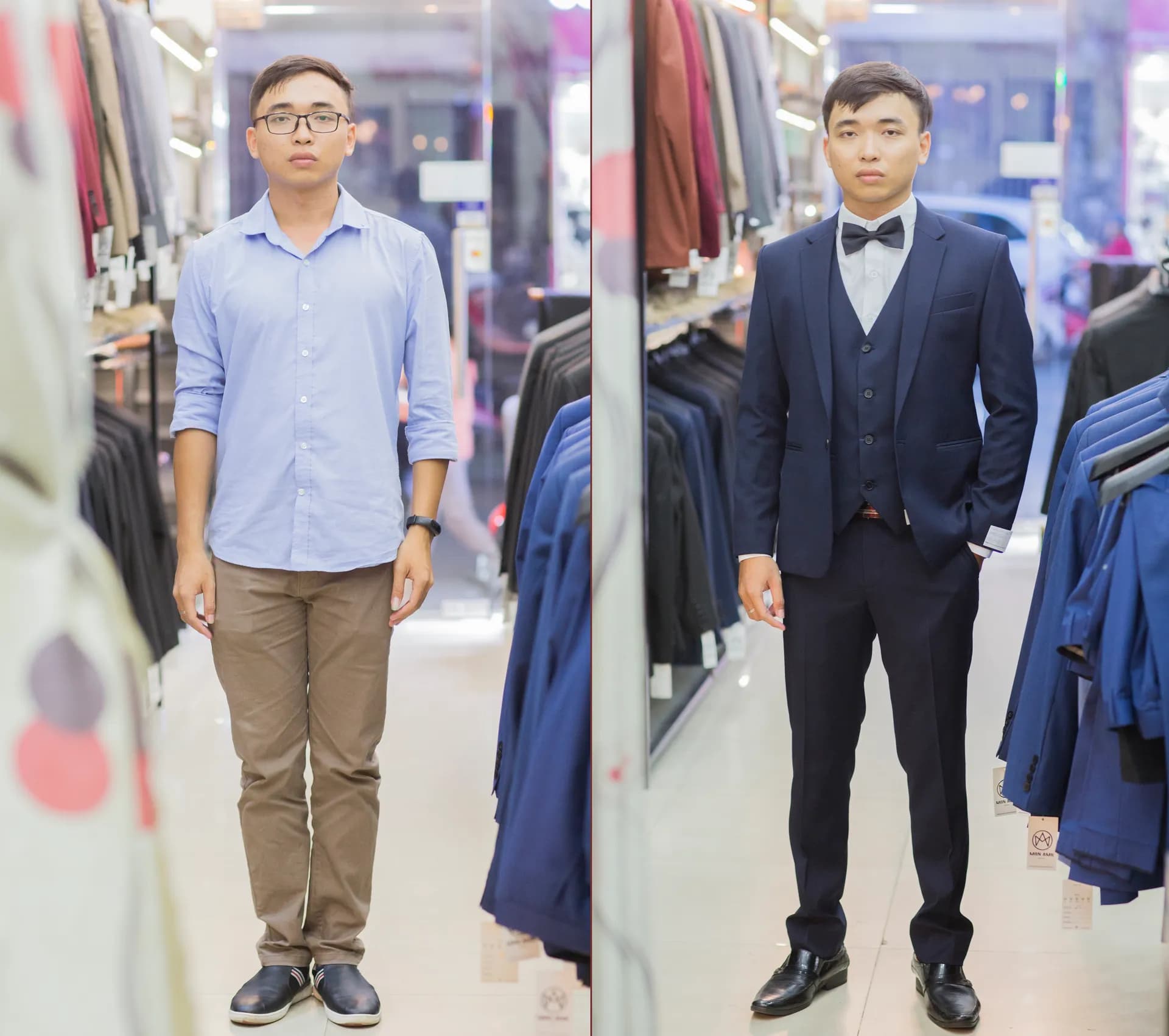 Trước & Sau may đo — Mon Amie