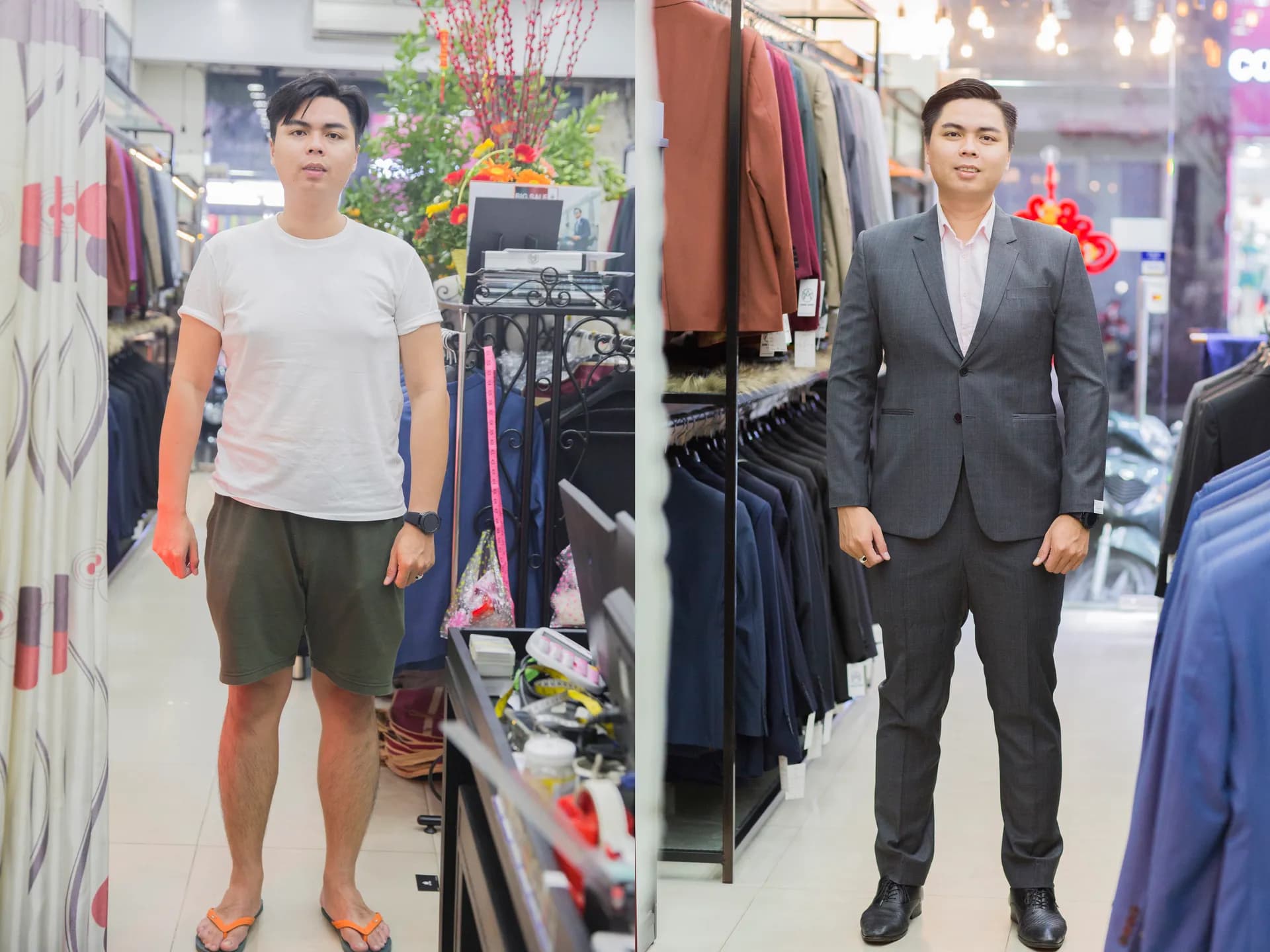 Trước & Sau may đo — Mon Amie