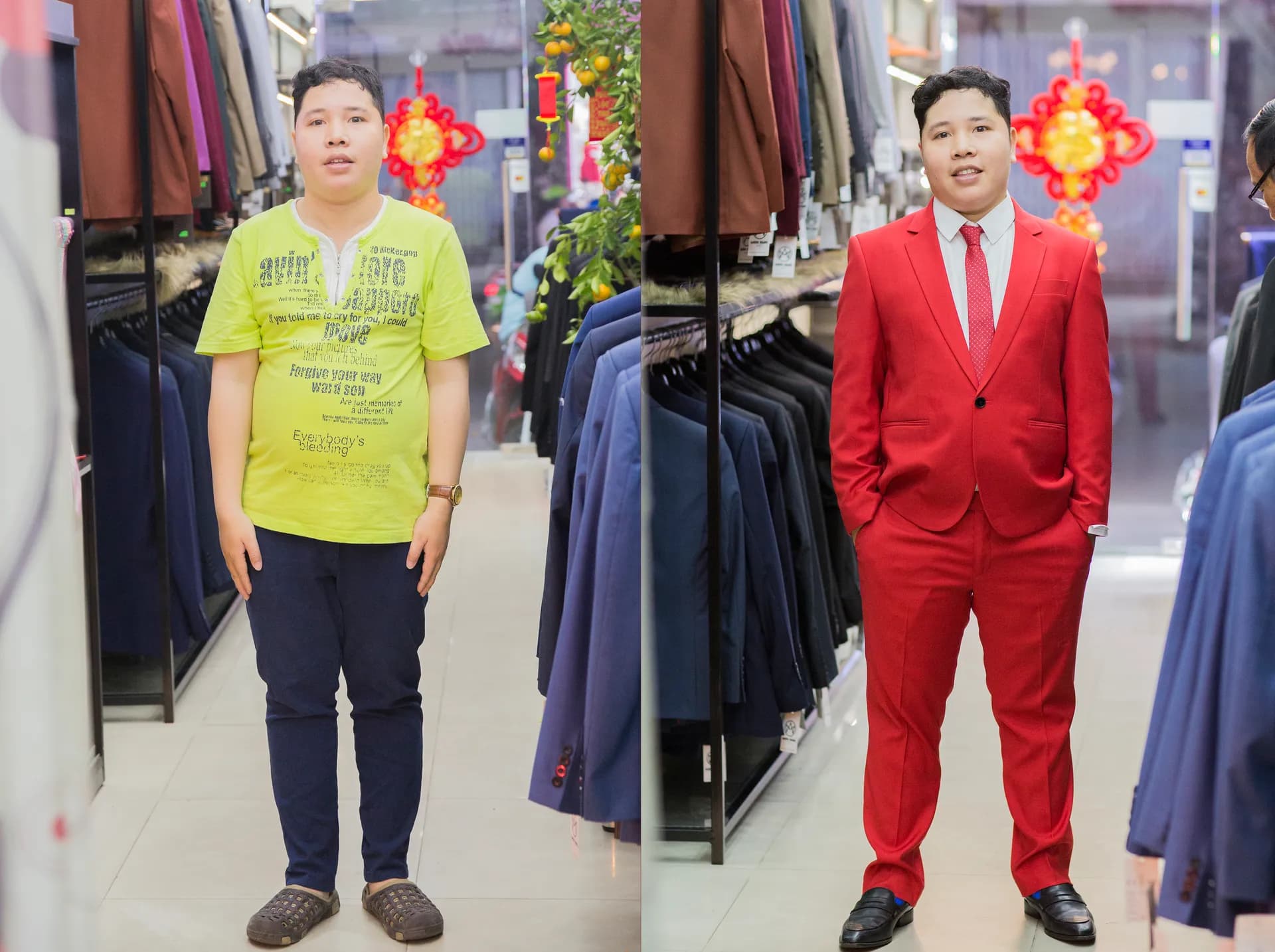 Trước & Sau may đo — Mon Amie