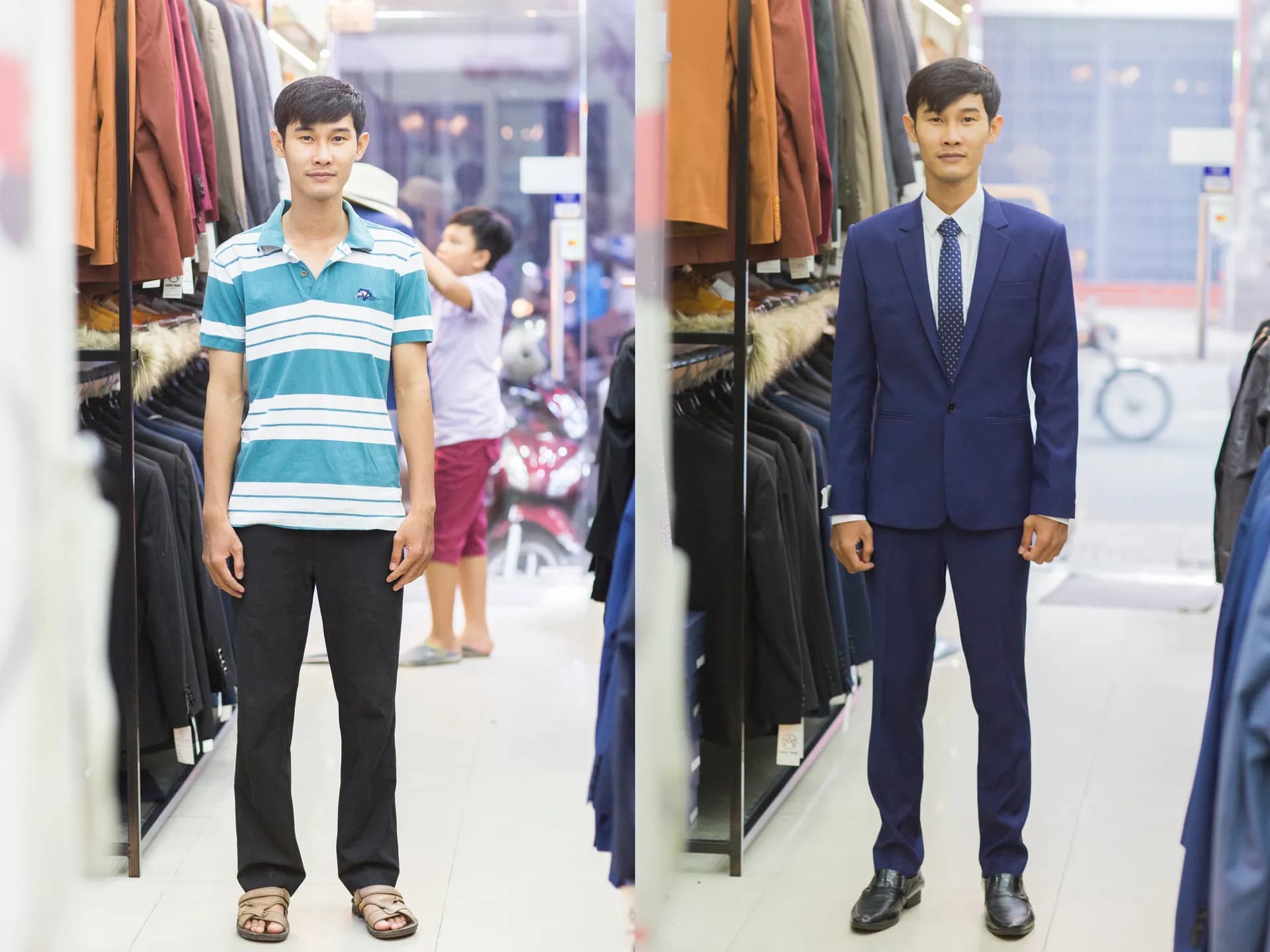 Trước & Sau may đo — Mon Amie