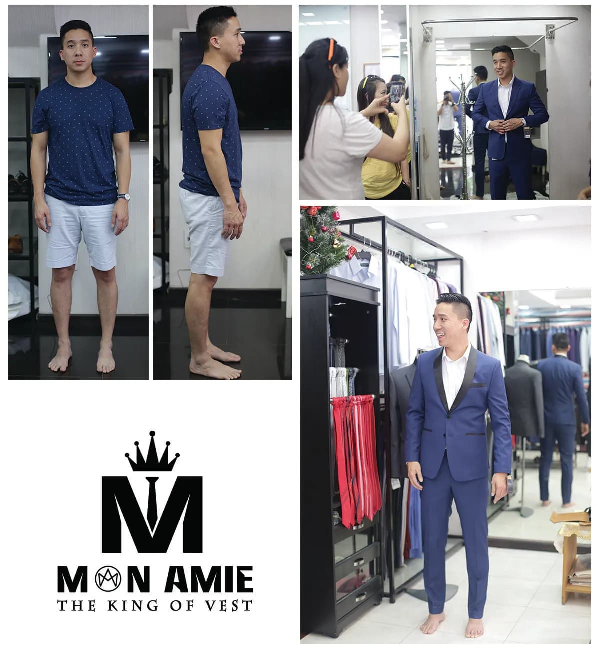 Trước & Sau may đo — Mon Amie