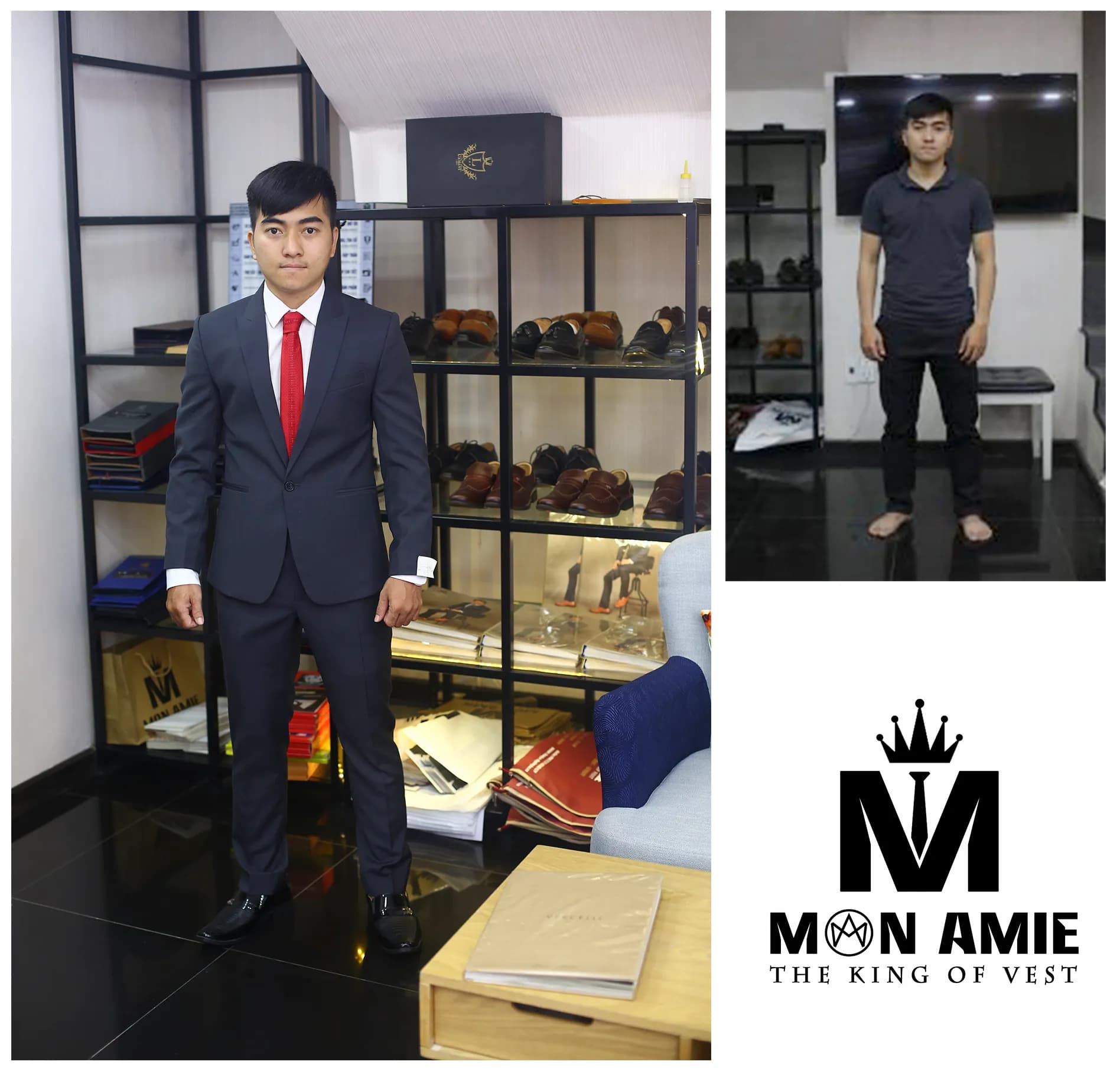 Trước & Sau may đo — Mon Amie