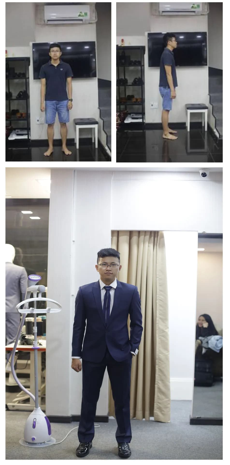 Trước & Sau may đo — Mon Amie