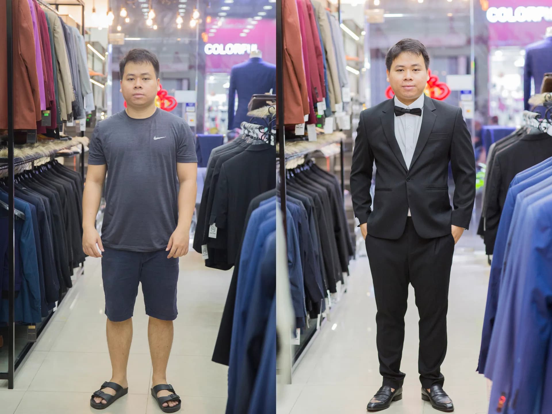 Trước & Sau may đo — Mon Amie