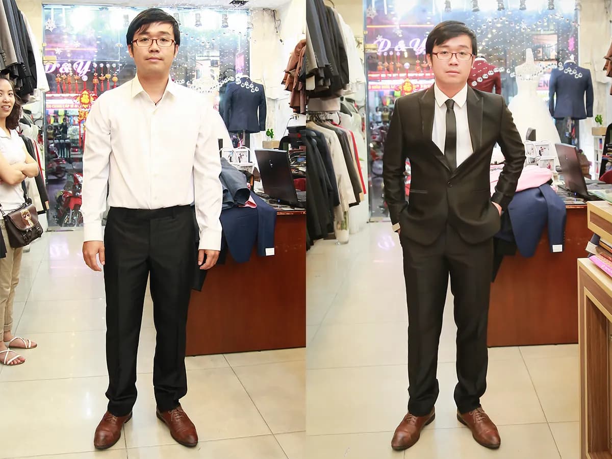 Trước & Sau may đo — Mon Amie