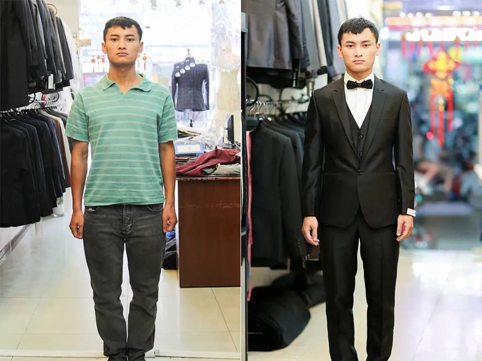Trước & Sau may đo — Mon Amie