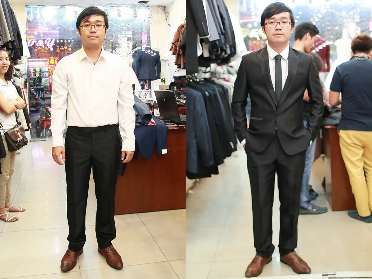 Trước & Sau may đo — Mon Amie