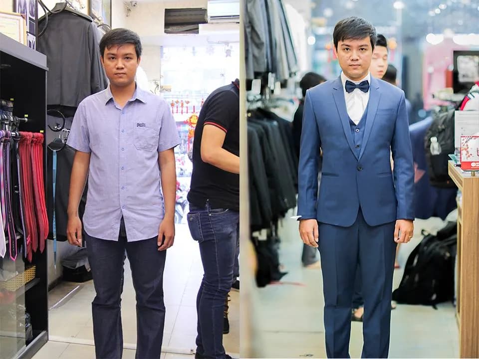 Trước & Sau may đo — Mon Amie