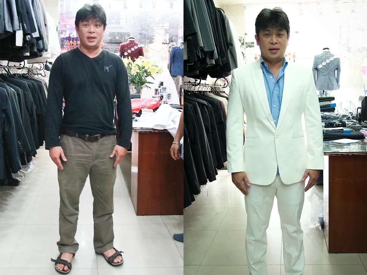 Trước & Sau may đo — Mon Amie