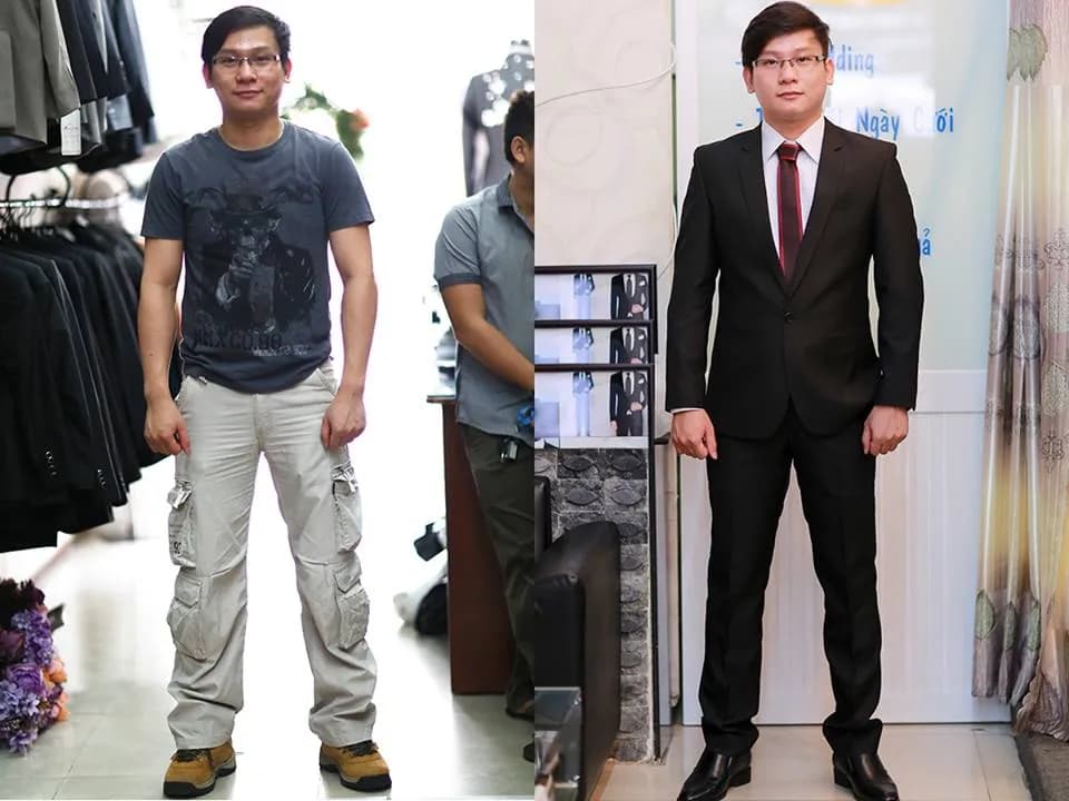 Trước & Sau may đo — Mon Amie