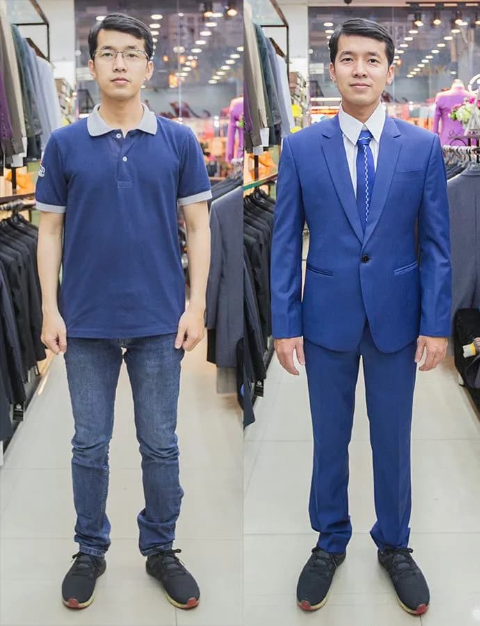 Trước & Sau may đo — Mon Amie