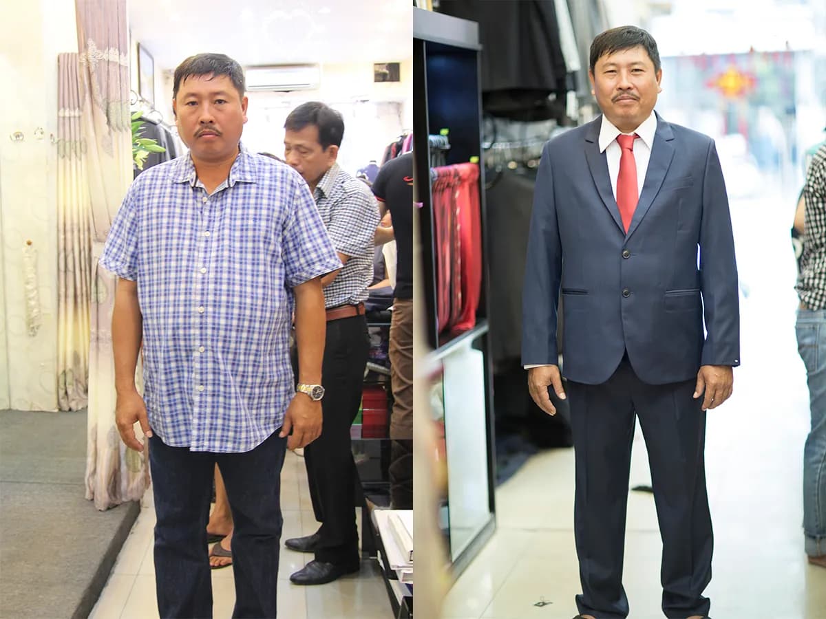 Trước & Sau may đo — Mon Amie