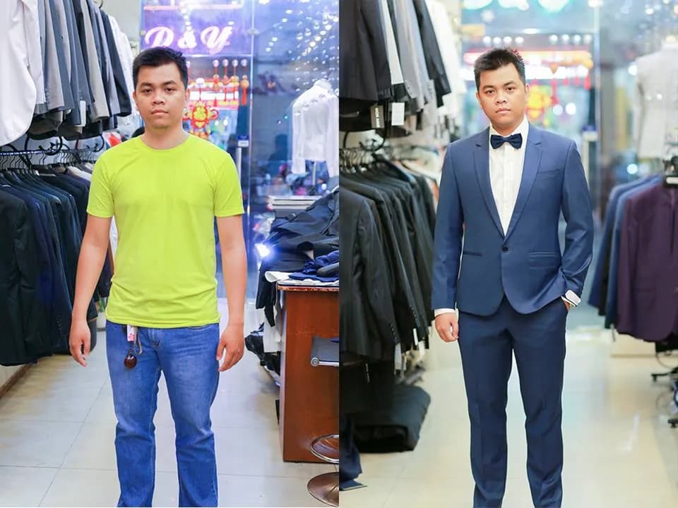 Trước & Sau may đo — Mon Amie