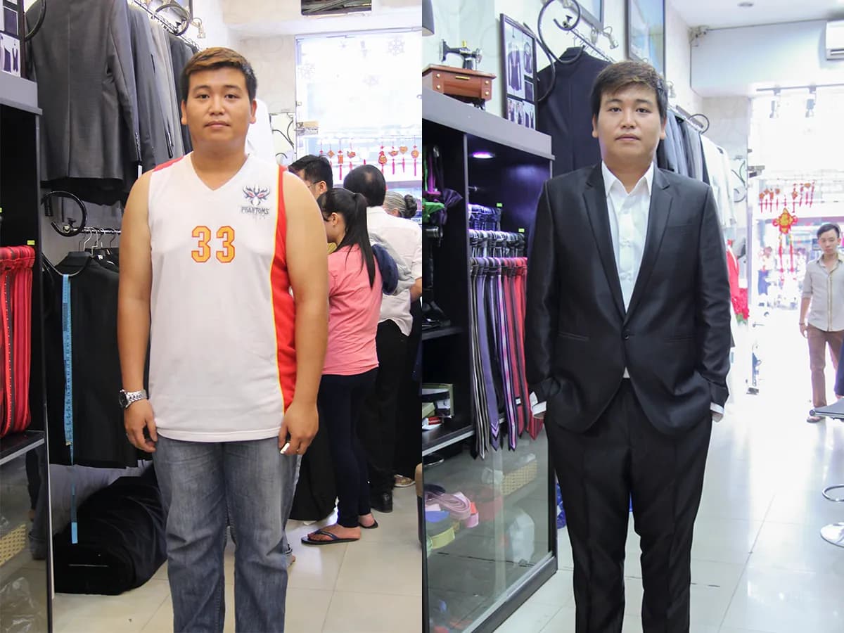 Trước & Sau may đo — Mon Amie
