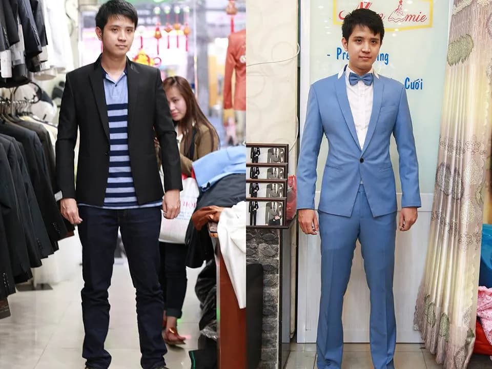 Trước & Sau may đo — Mon Amie