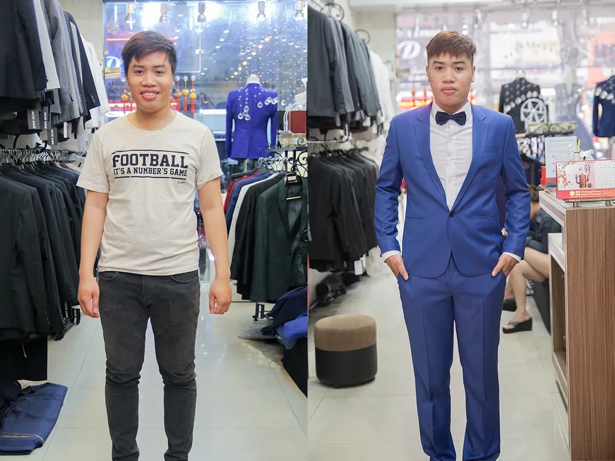 Trước & Sau may đo — Mon Amie
