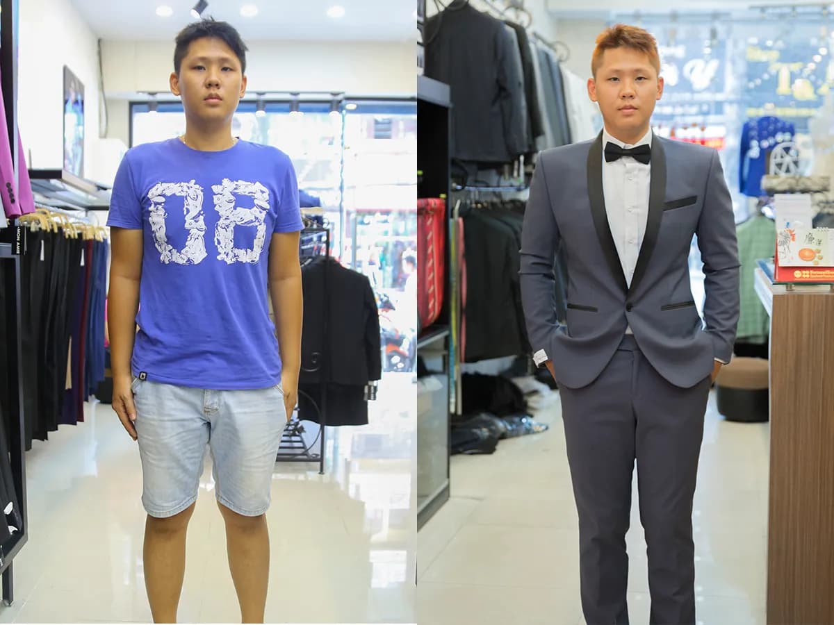 Trước & Sau may đo — Mon Amie