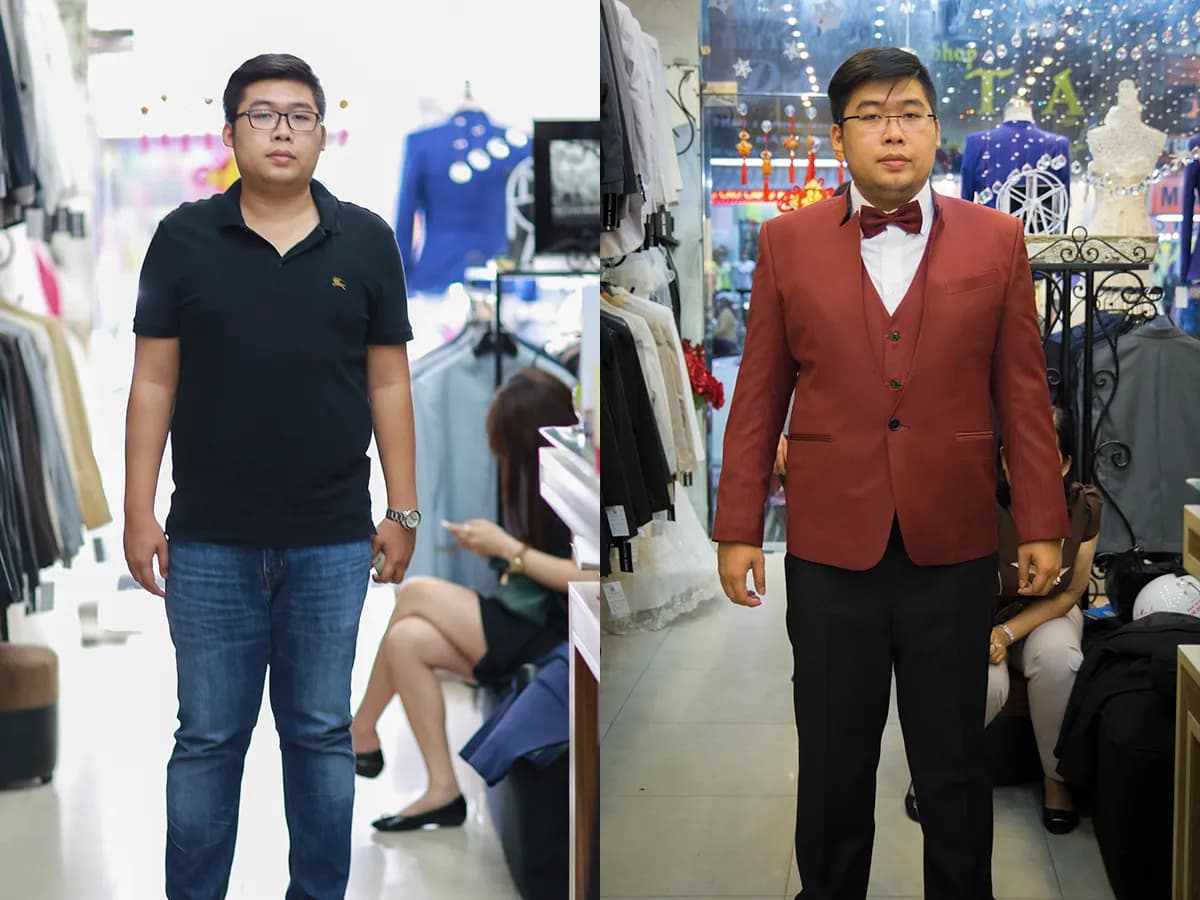 Trước & Sau may đo — Mon Amie