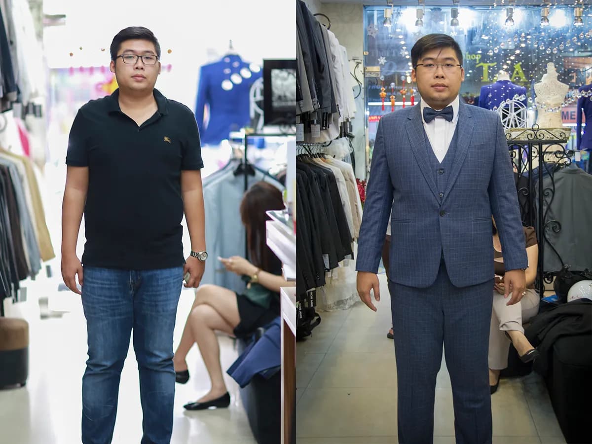 Trước & Sau may đo — Mon Amie