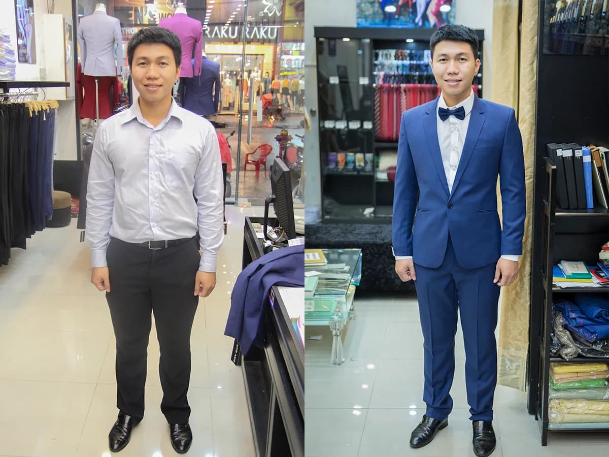 Trước & Sau may đo — Mon Amie