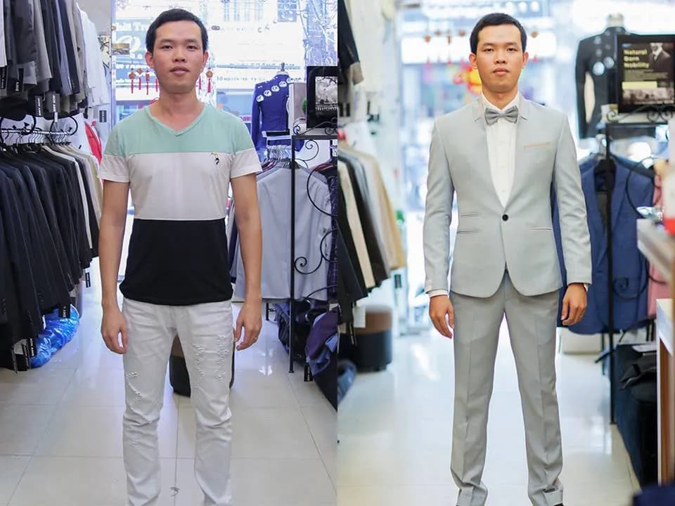 Trước & Sau may đo — Mon Amie