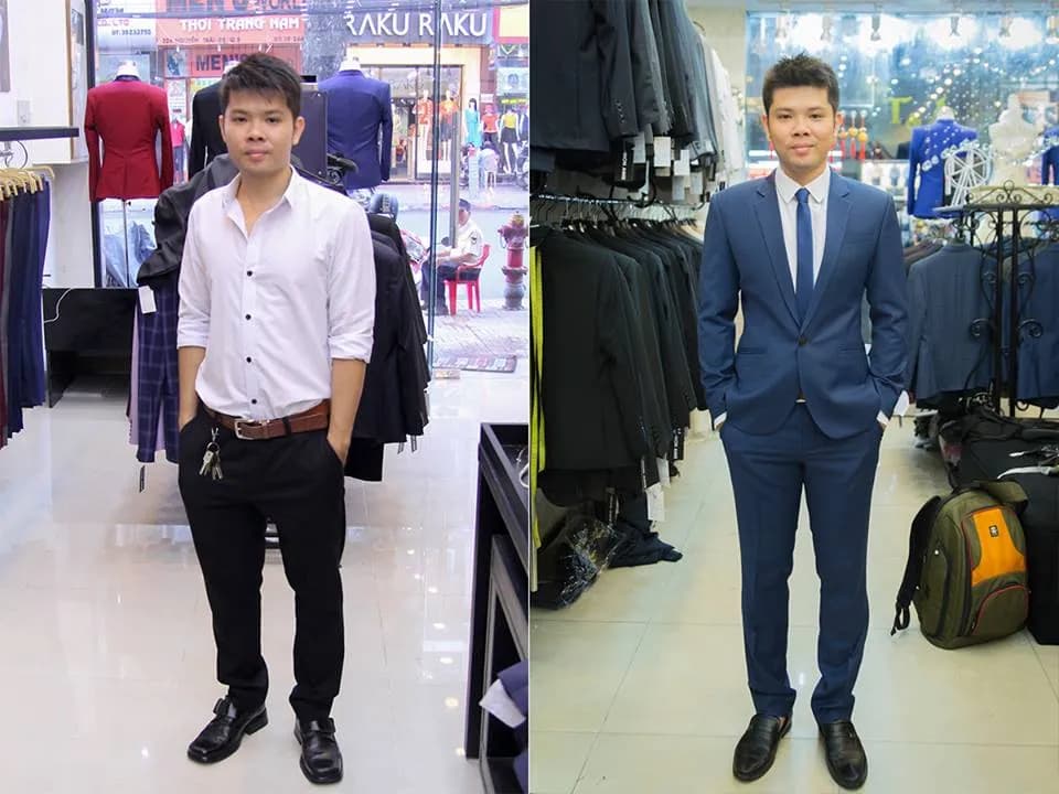 Trước & Sau may đo — Mon Amie