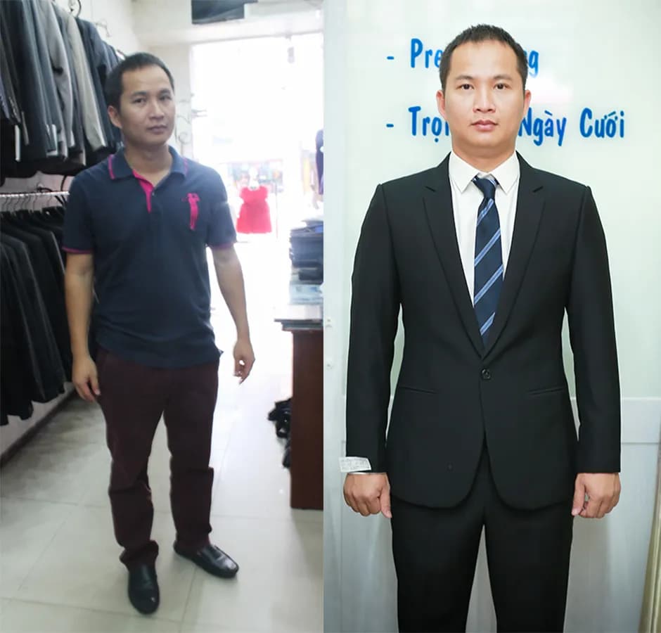 Trước & Sau may đo — Mon Amie
