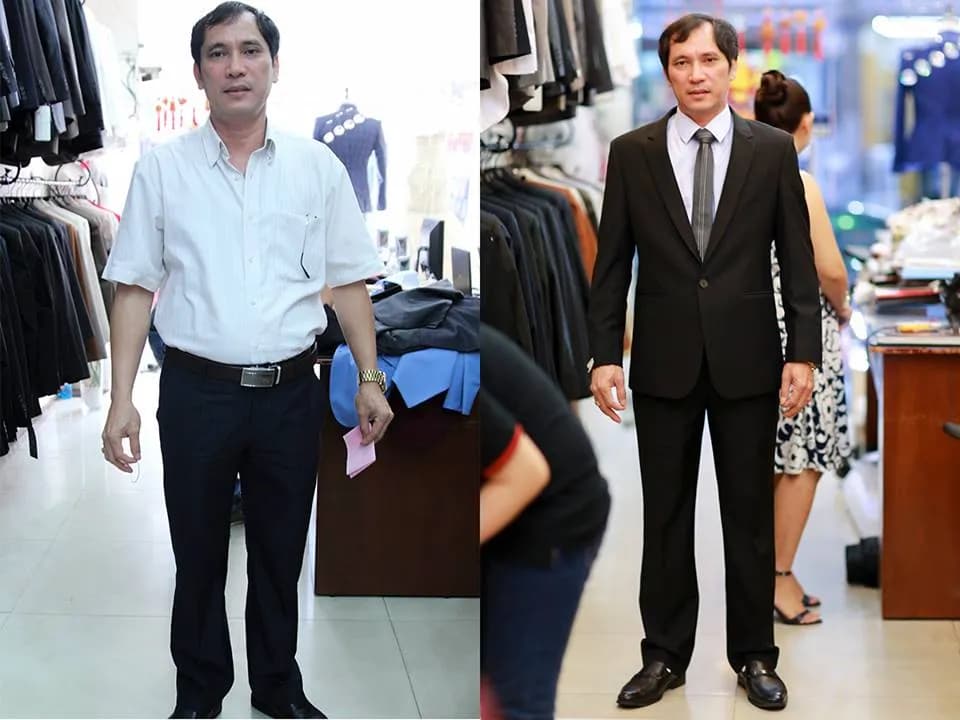 Trước & Sau may đo — Mon Amie