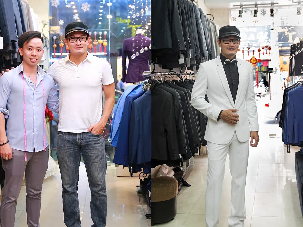 Trước & Sau may đo — Mon Amie