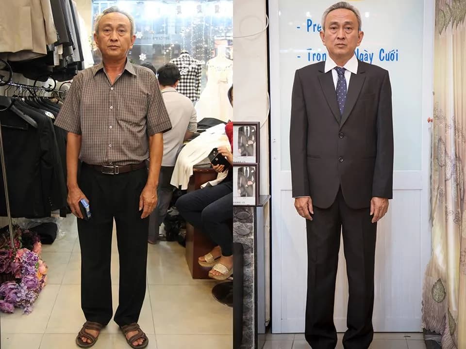 Trước & Sau may đo — Mon Amie
